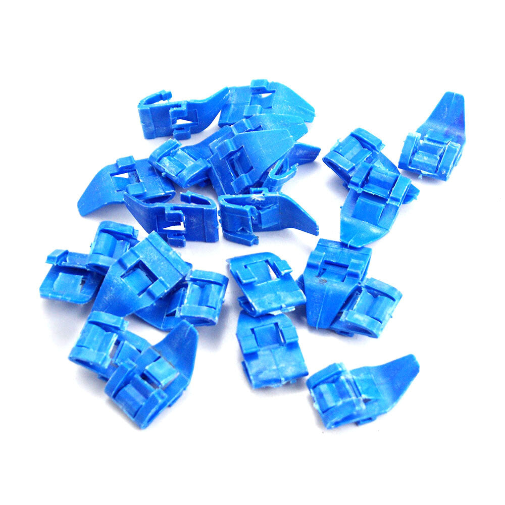 30Pcs Belt Moulding Clip Clips Fasteners 19.8x35.8mm for Accord Prelude Odyssey