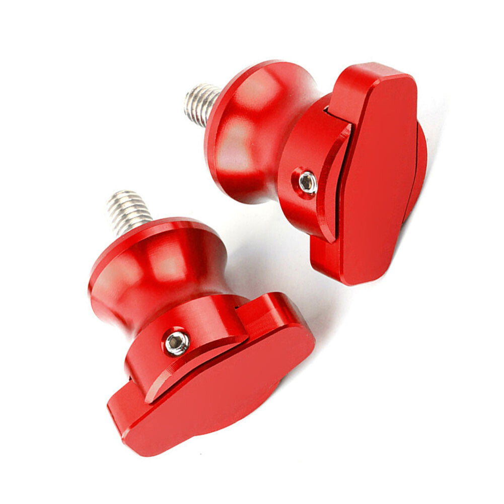 Fit for Honda CBR600RR 03-17 M8 Red Motorcycle Swingarm Sliders Spools Stand Screws