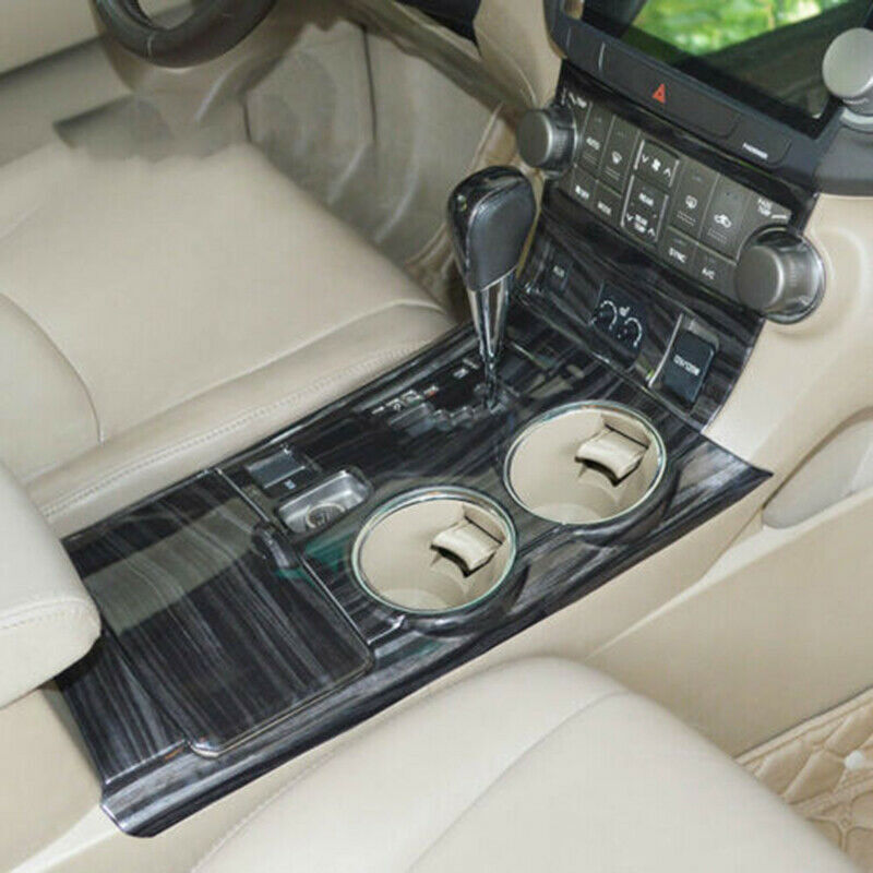PC Carbon Fiber Side Window Pillar Posts Cover Trim for Jaguar F-PACE 2016-2020 v