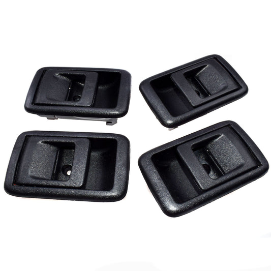 Black LH interior door handle and right-hand set 4-piece set for Tercel 4Runner Tacoma- n