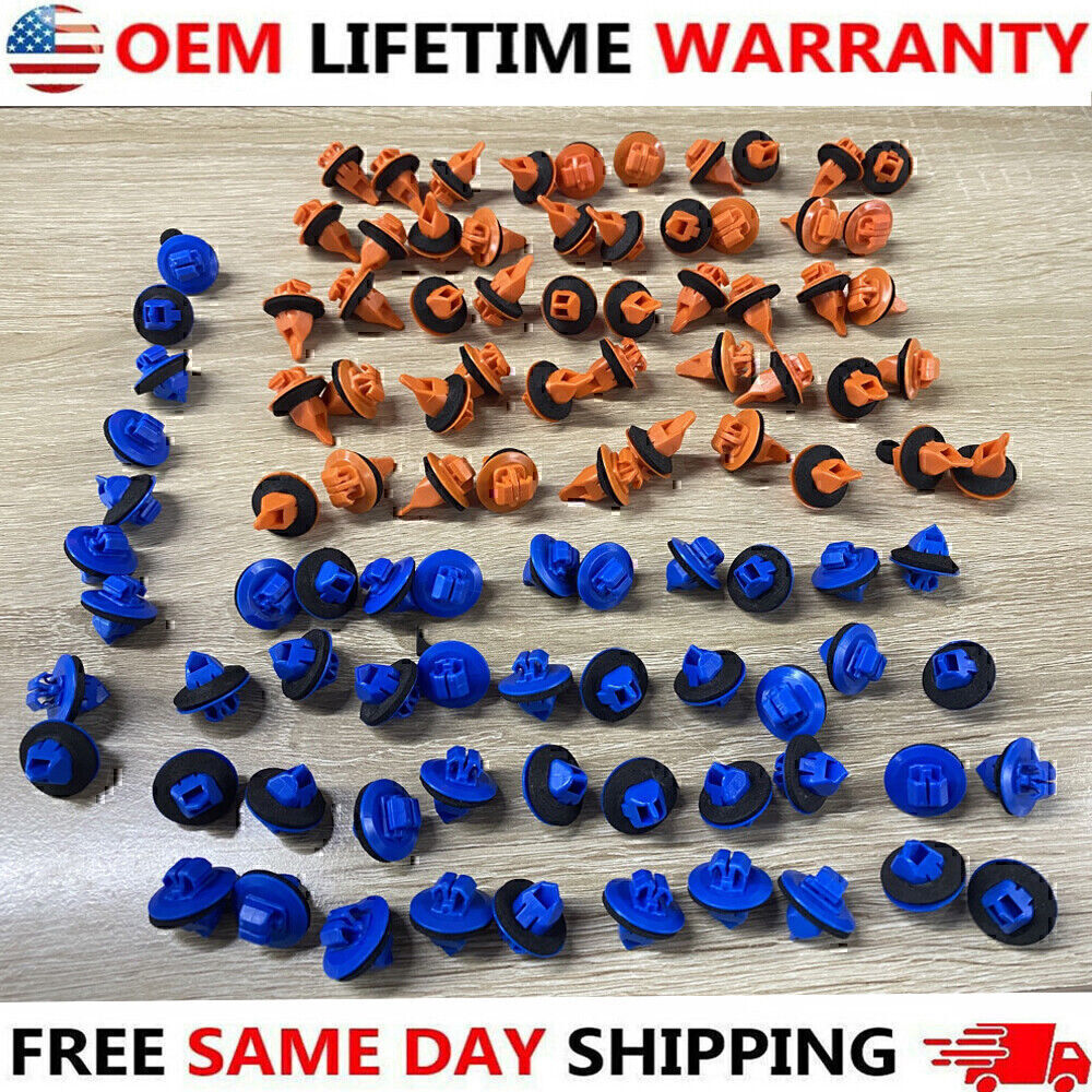 100PCS Fender Flare Retainer Clips For 05-2015 for Toyota Tacoma 75495-35010