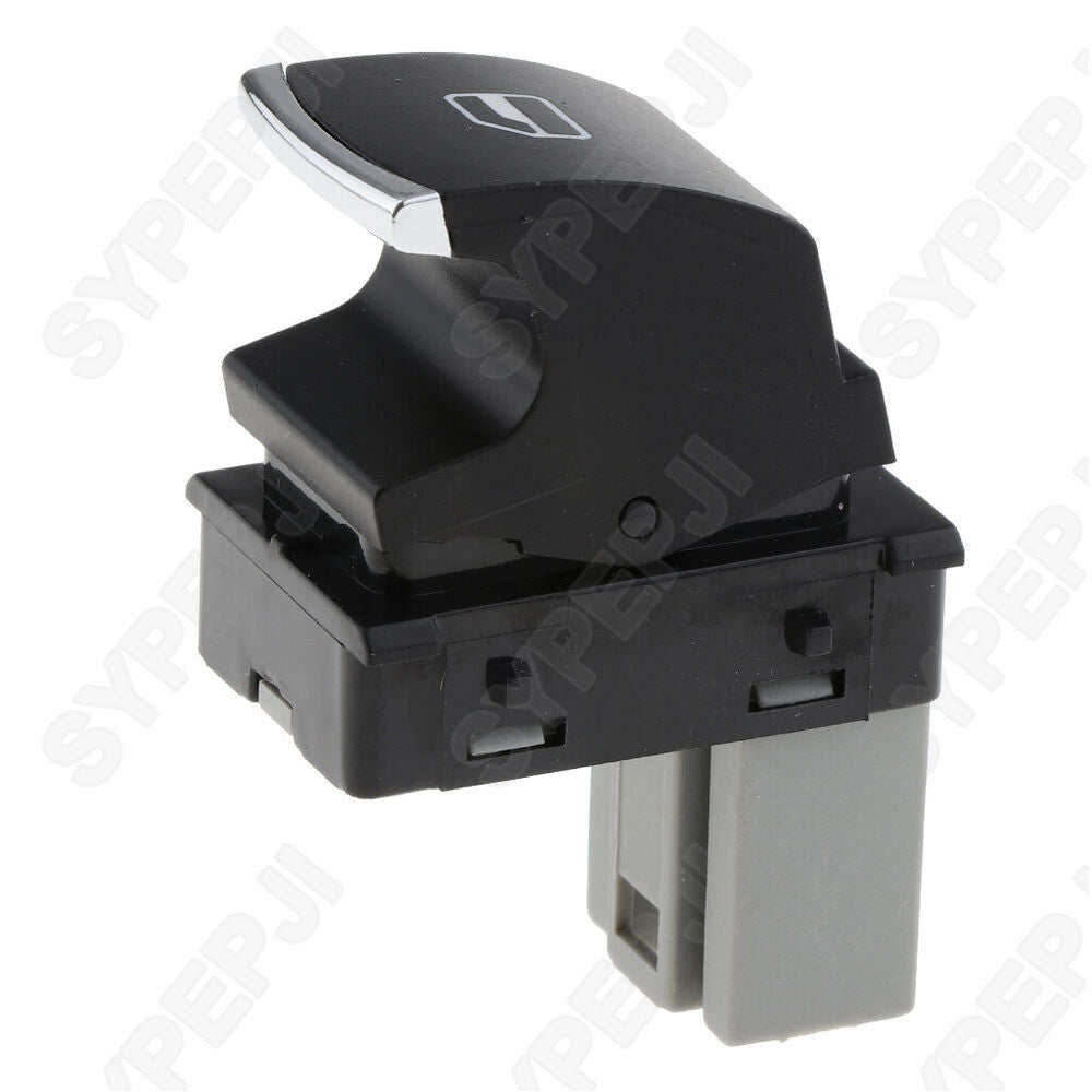 5ND959855 Chrome passenger window switch suitable for Volkswagen for Golf , for Jetta MK5, MK6, for Passat , and for Tiguan .