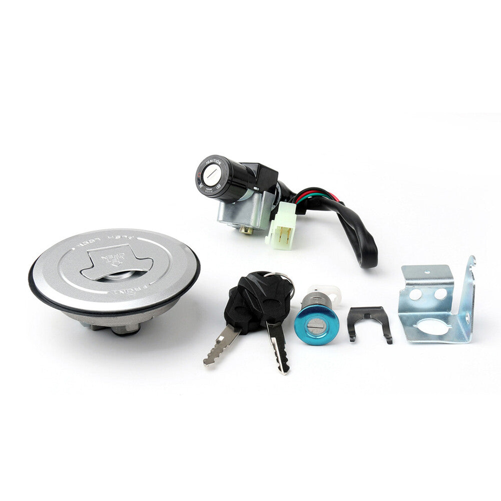 piece ignition switch lock, fuel filler cap, for seat lock with 2 buttons, suitable for 2015 GROM125 2AC Q
