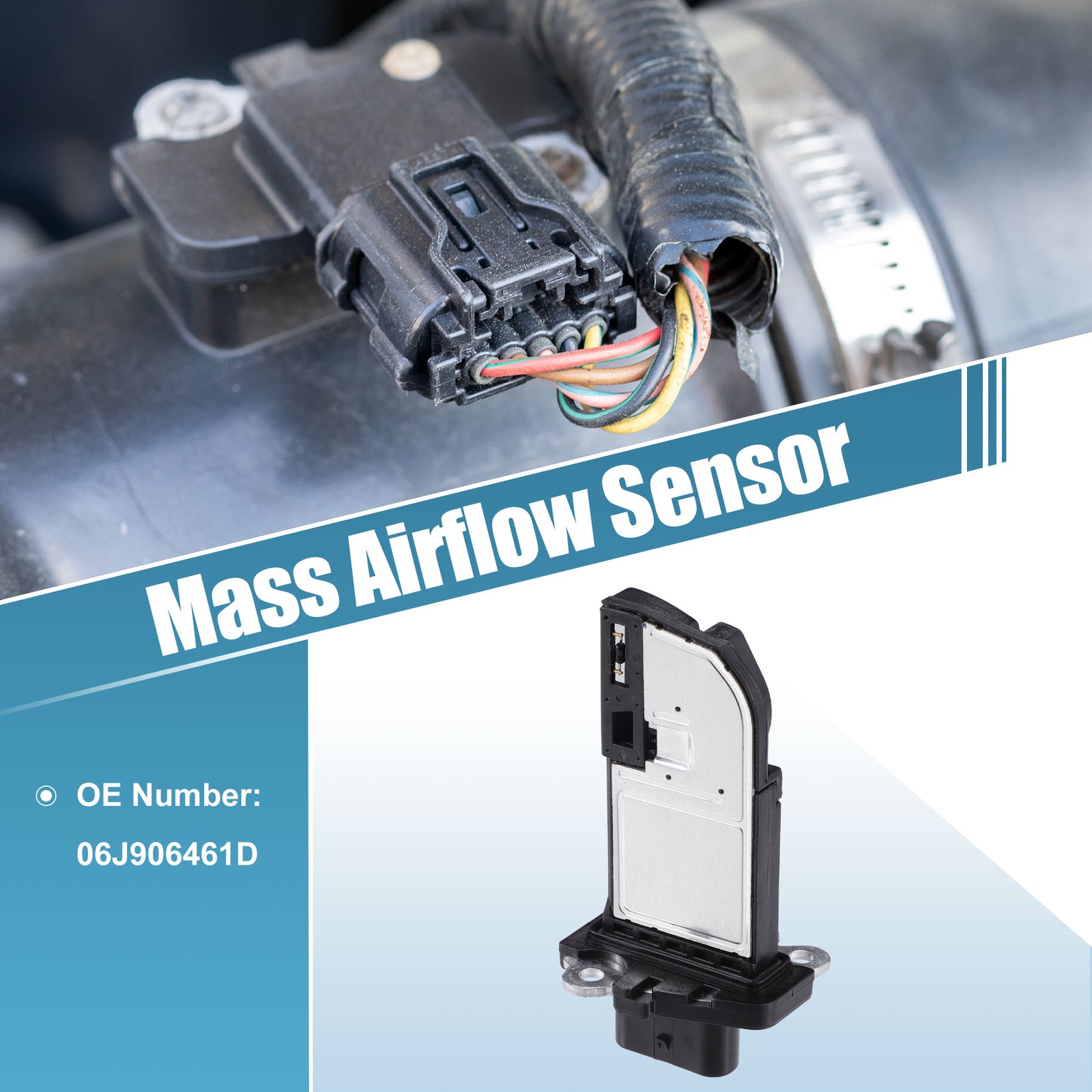 Mass Air Flow Sensor Replace No.06J906461D for Volkswagen Touareg 2012-2017