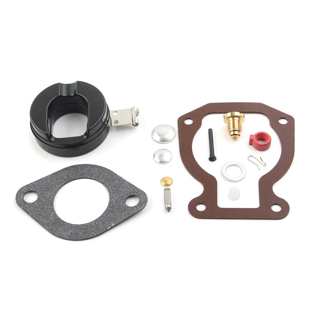 For Johnson Evinrude 9.9 HP 15 HP 1974-88 398453 Carburetor Rebuild Kit w/ Float Q