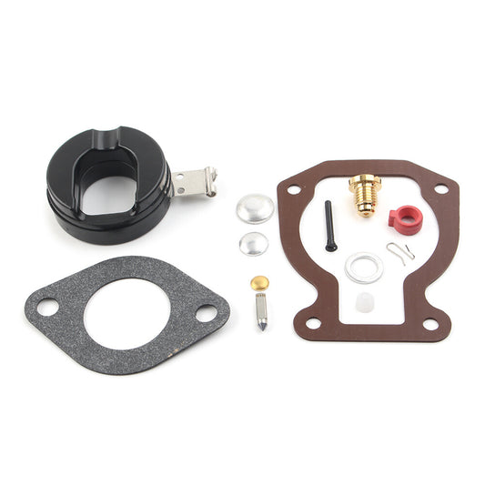 For Johnson Evinrude 9.9 HP 15 HP 1974-88 398453 Carburetor Rebuild Kit w/ Float Q