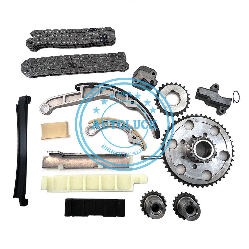 16PCS Engine timing chain kit For YD25DDTI for NISSAN NAVARA NP300 PICK UP 2.5L