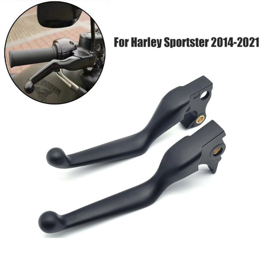 Hand lever brake and clutch levers are compatible with for Harley Sportster XL1200 883 2014 ~ 2022- n