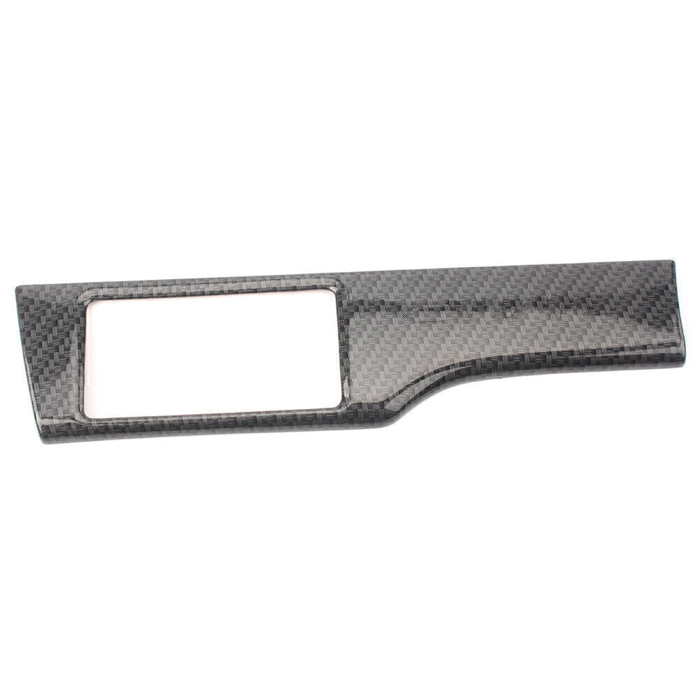 Control Switch Panel Cover Trim Carbon Fiber Fit for Honda for Civic 2016-2017