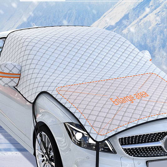 Outdoor Car Cover Sun Dust Scratch Rain Snow Waterproof Breathable All Weather Q