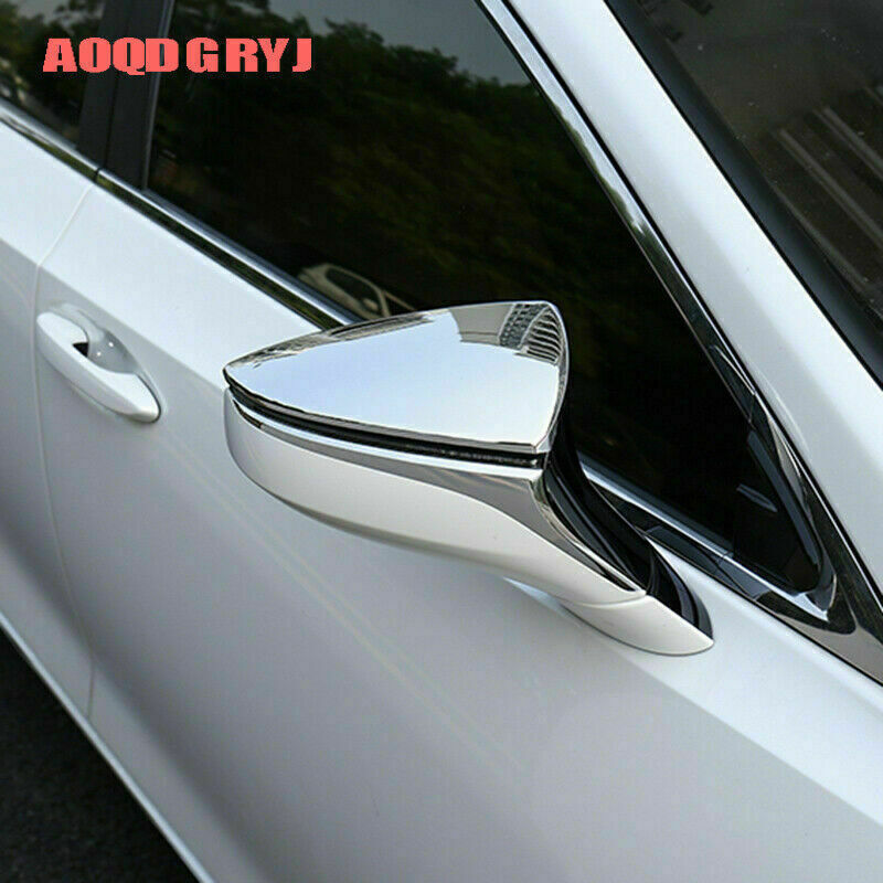 4X Carbon Fiber Front Windon Lift Panel Cover Trim for Honda CRV CR-V 2012-2016 v