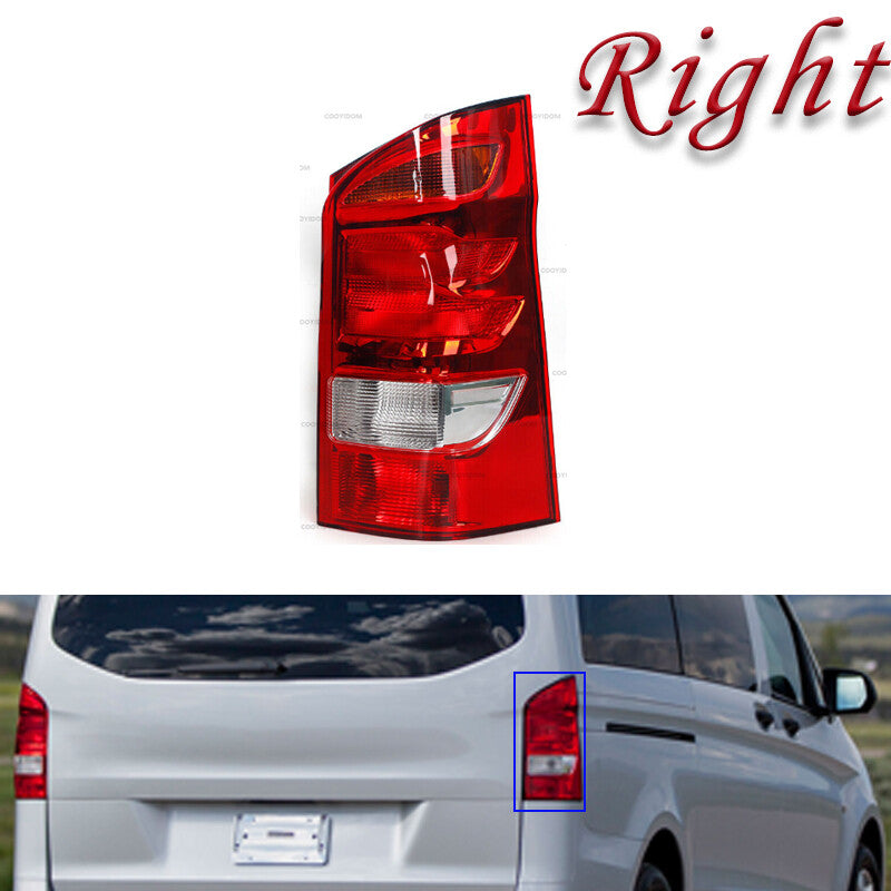 Right Tail Light Lamp Halogen Driver for MERCEDES BENZ METRIS 2016-2019