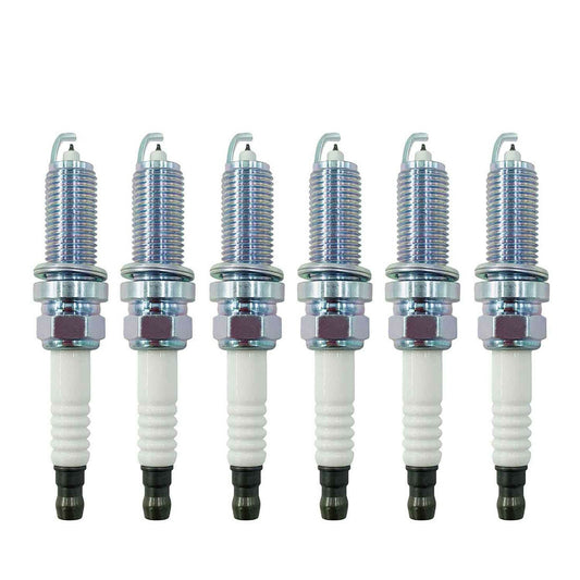 6*Spark Plug 22401-ED815 LZKAR6AP11 For Almera March Micra Tiida X-Trail v