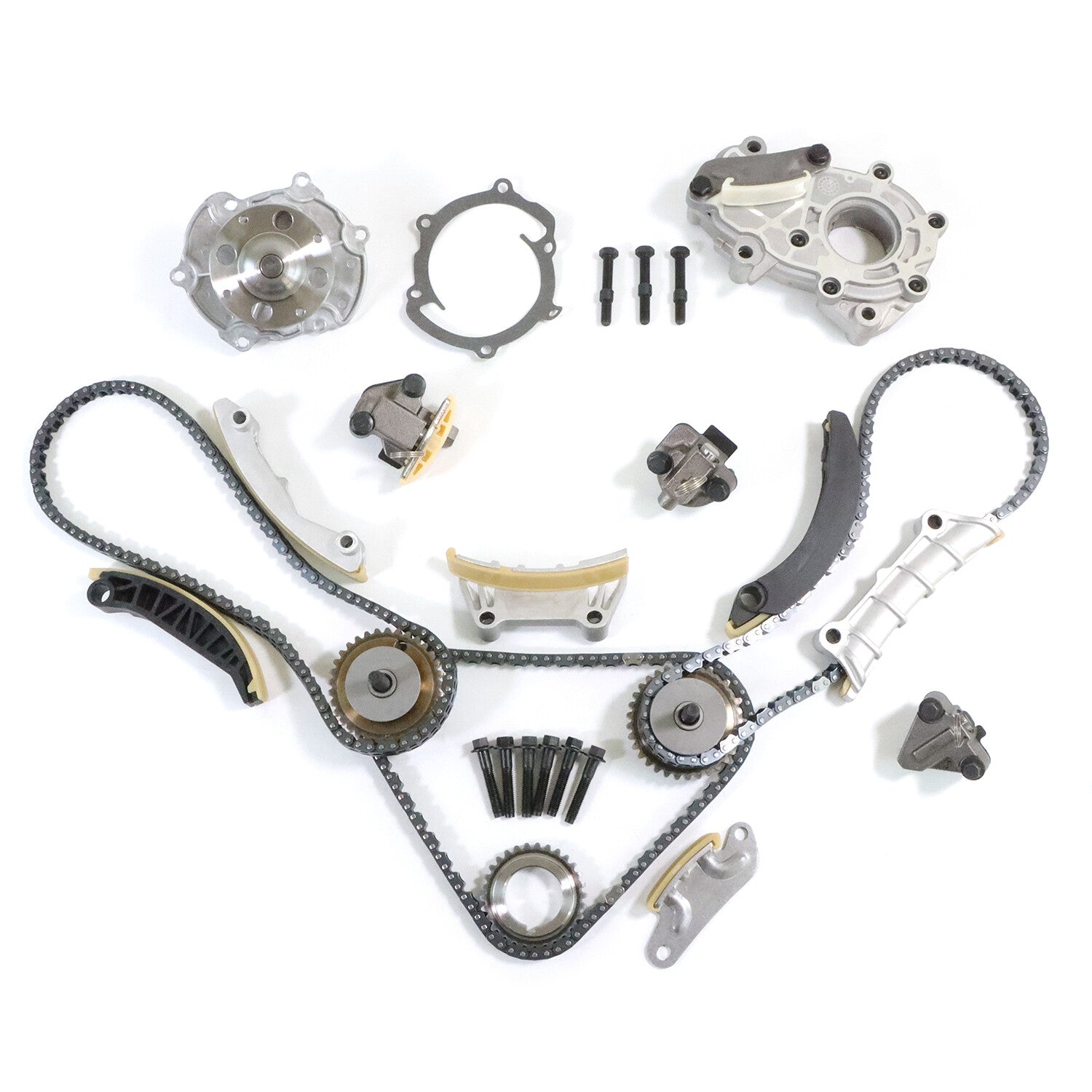 Timing Chain Kit Water  Oil Pump for Buick Allure for GMC Terrain for Cadillac 3.6L
