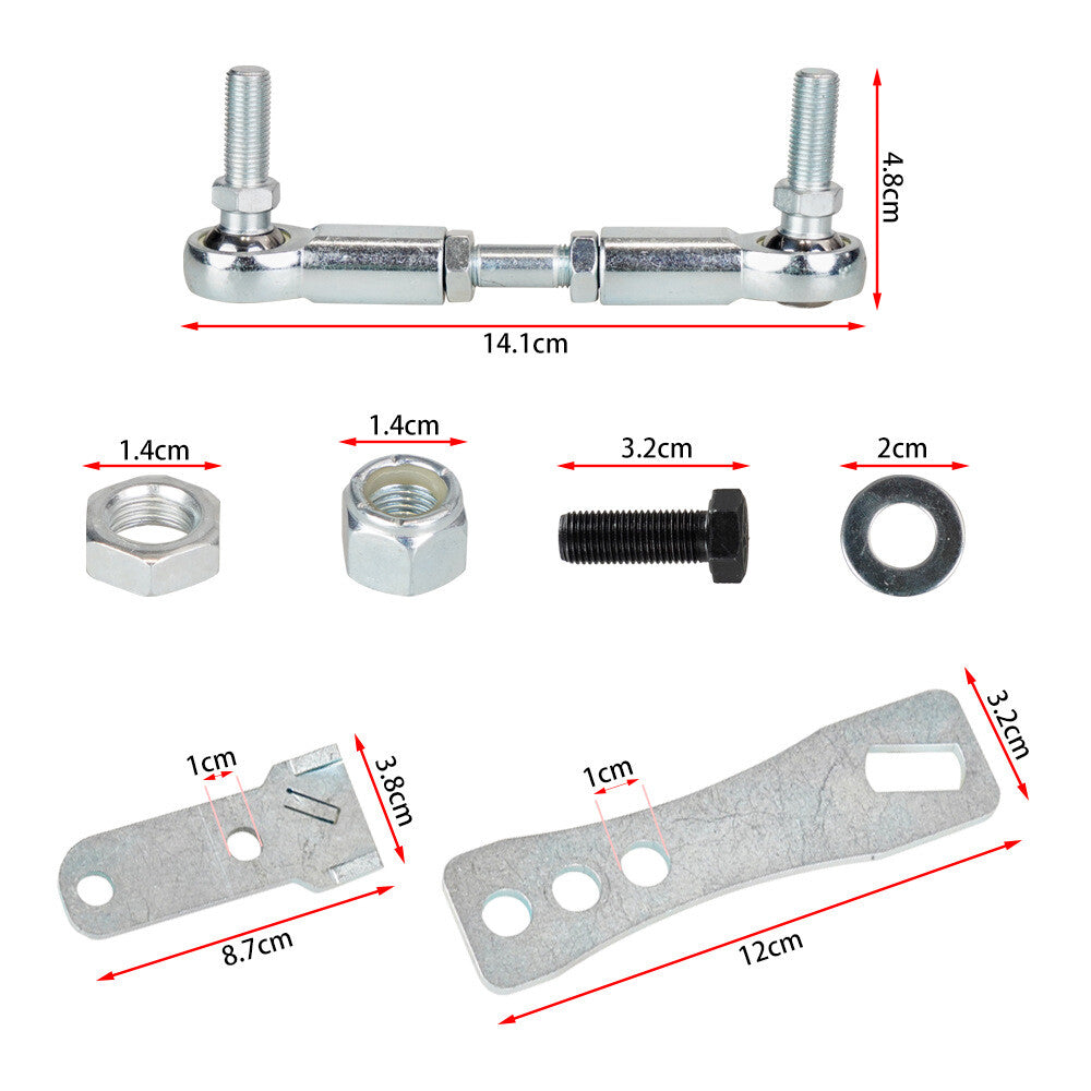 Transfer Case Linkage kit for Jeep Cherokee XJ Comanche MJ 1986-2001 Aluminum Q