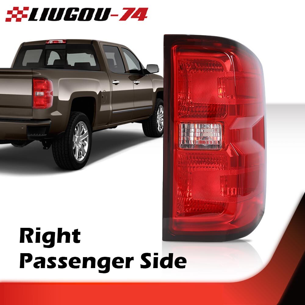Fits 14-18 for Silverado 1500 Tail Light Brake Light Passenger Right 1 pcs - v