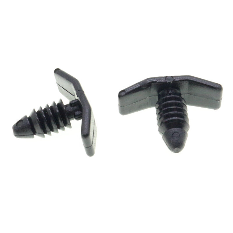 10-Piece Set of Decorative Panel Fixing Clips and Rivets with Sealers for Mazda GJ6R-68-ABX