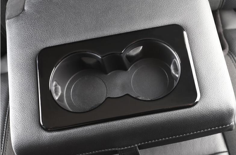 for Land Rover for Defender 20-23 Glossy Black Rear Armrest Water Cup Holder Panel B n