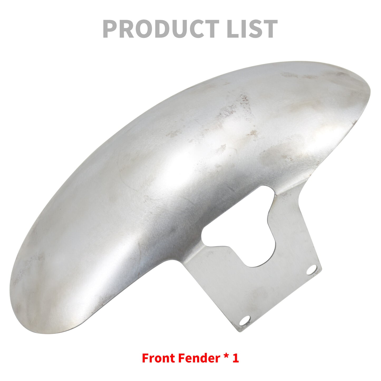 Unpainted Front Short Fender Fit for Harley M8 Fatboy FLFBS 160 R18 Wheel 18-23