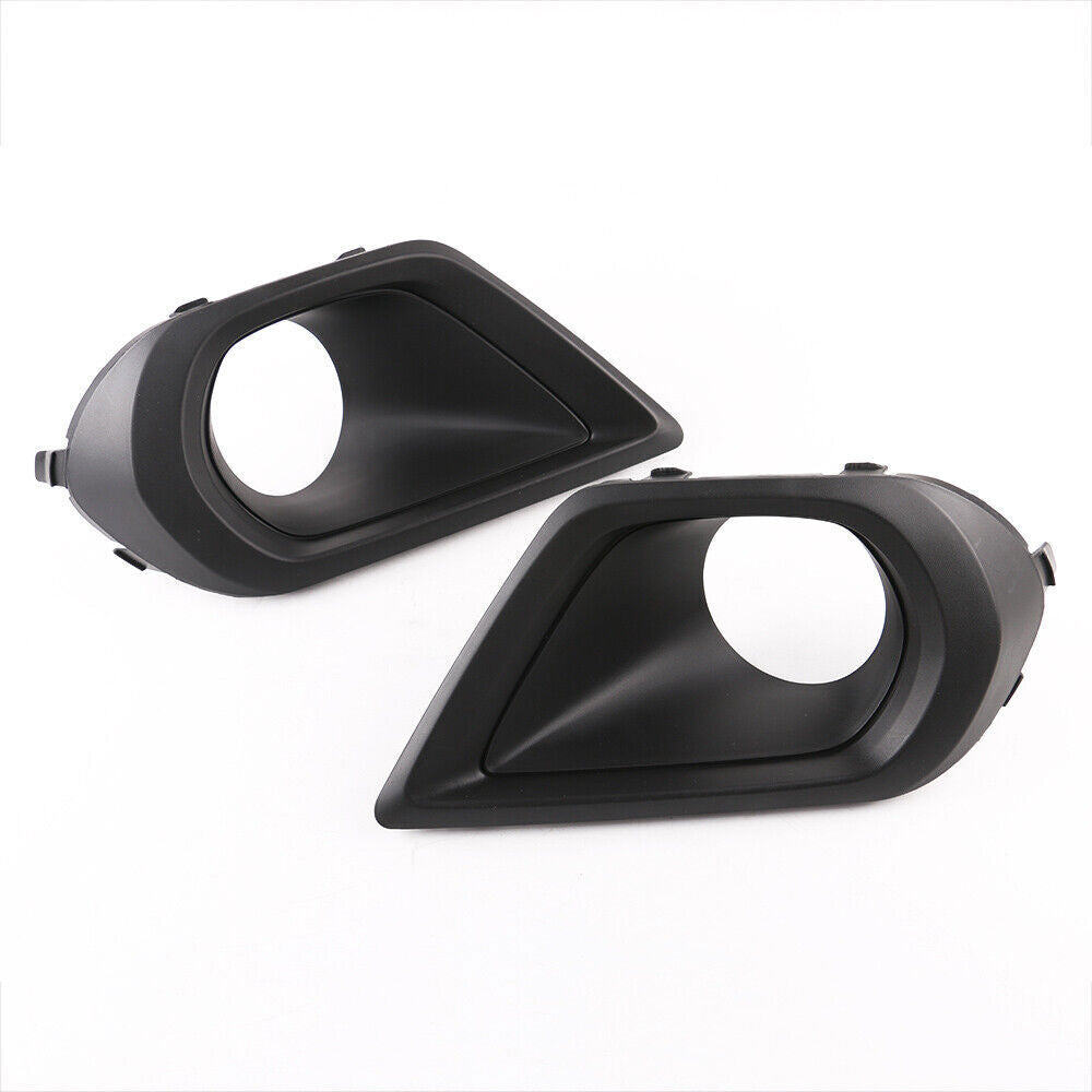 Fog light cover for 2014-2016 for Subaru Forester, left + right, black. n
