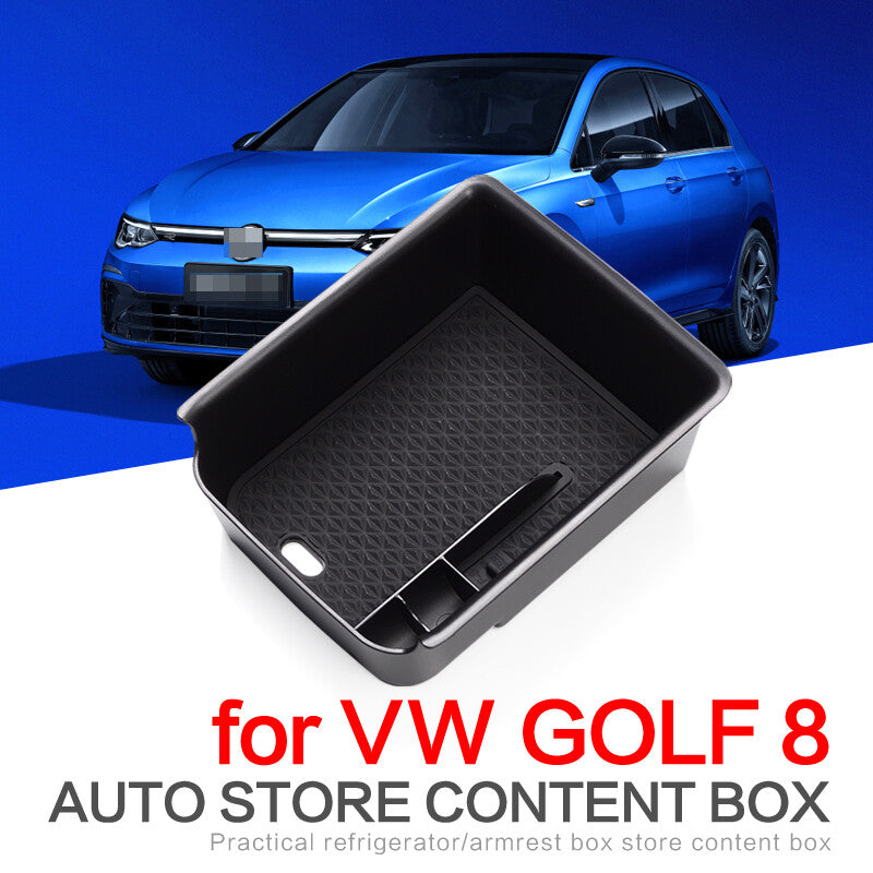 for Volkswagen for VW for Golf 8 MK8 GTI GTE R 2019 2020 Car Armrest Box Storage Stowing