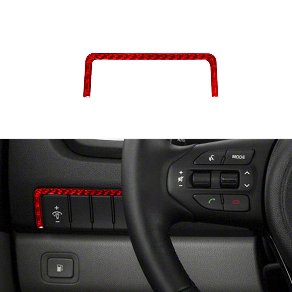 Suitable for Honda Accord for Civic CRV carbon fiber black engine sticker start stop button- v