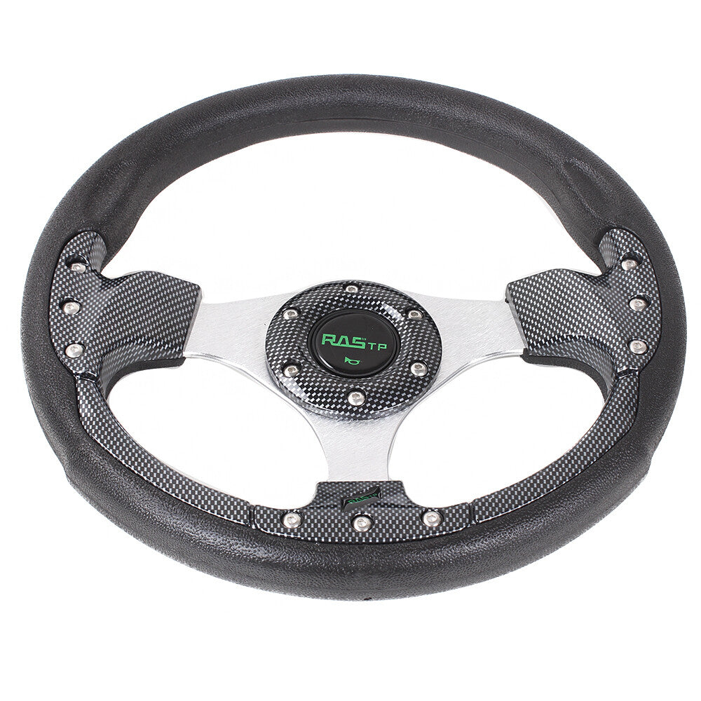 New 320mm Universal Sport Racing 6-Bolt Steering Wheel Pane US STOCK