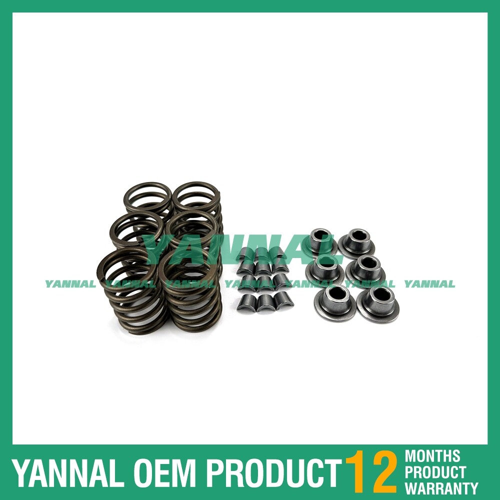 Valve spring kit for Kubota WG752 with for seat with Cotter (fits one engine)