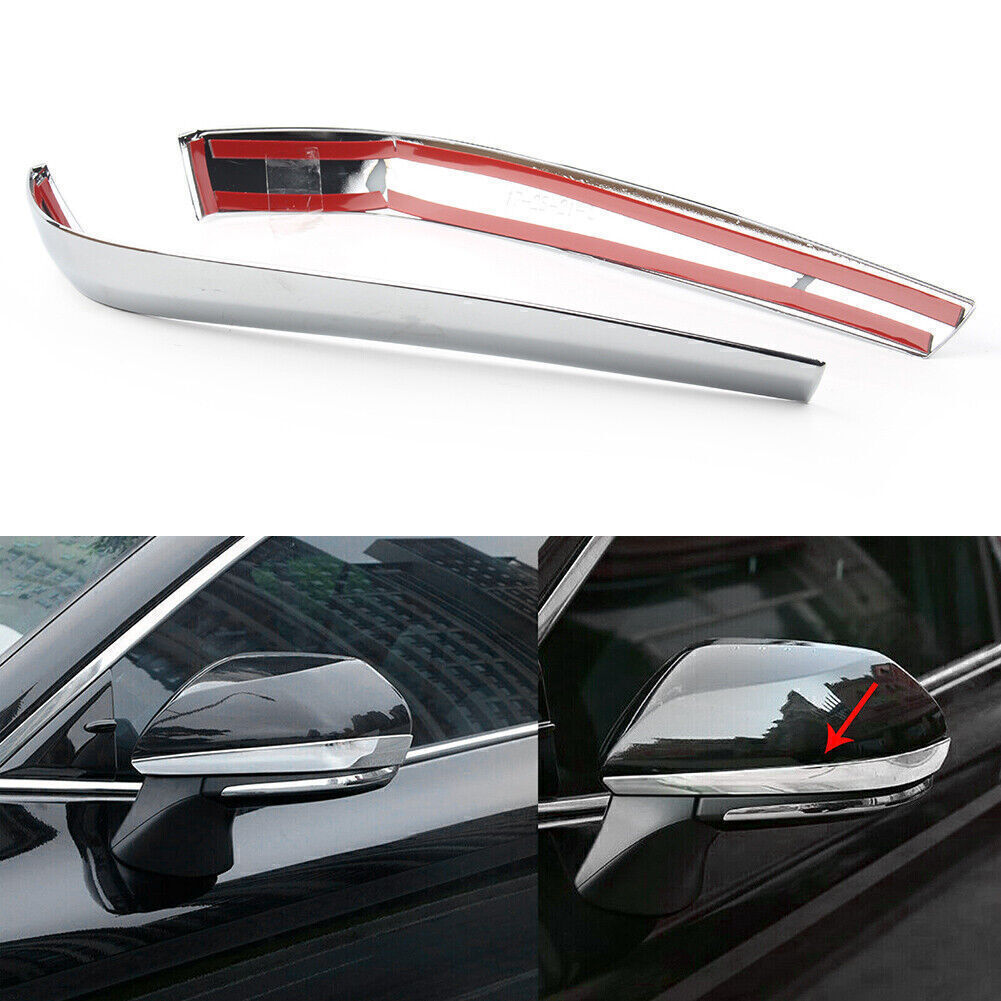 for Toyota for Camry xv70 2018-2019 Chrome Side Rearview Mirror Cover Moulding Trim
