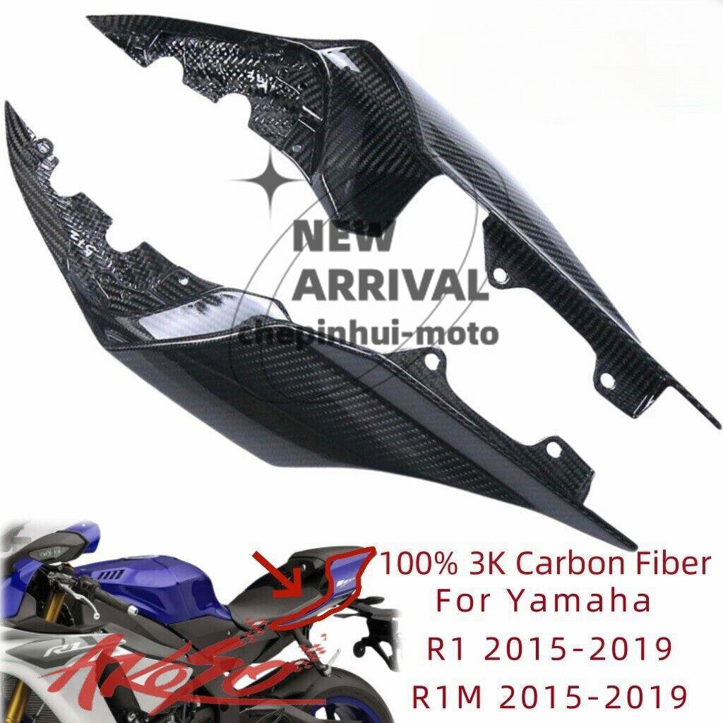 3K Carbon Fiber 2015-2019 for Yamaha R1 R1M Rear Tail Side Housing Cover Fairing