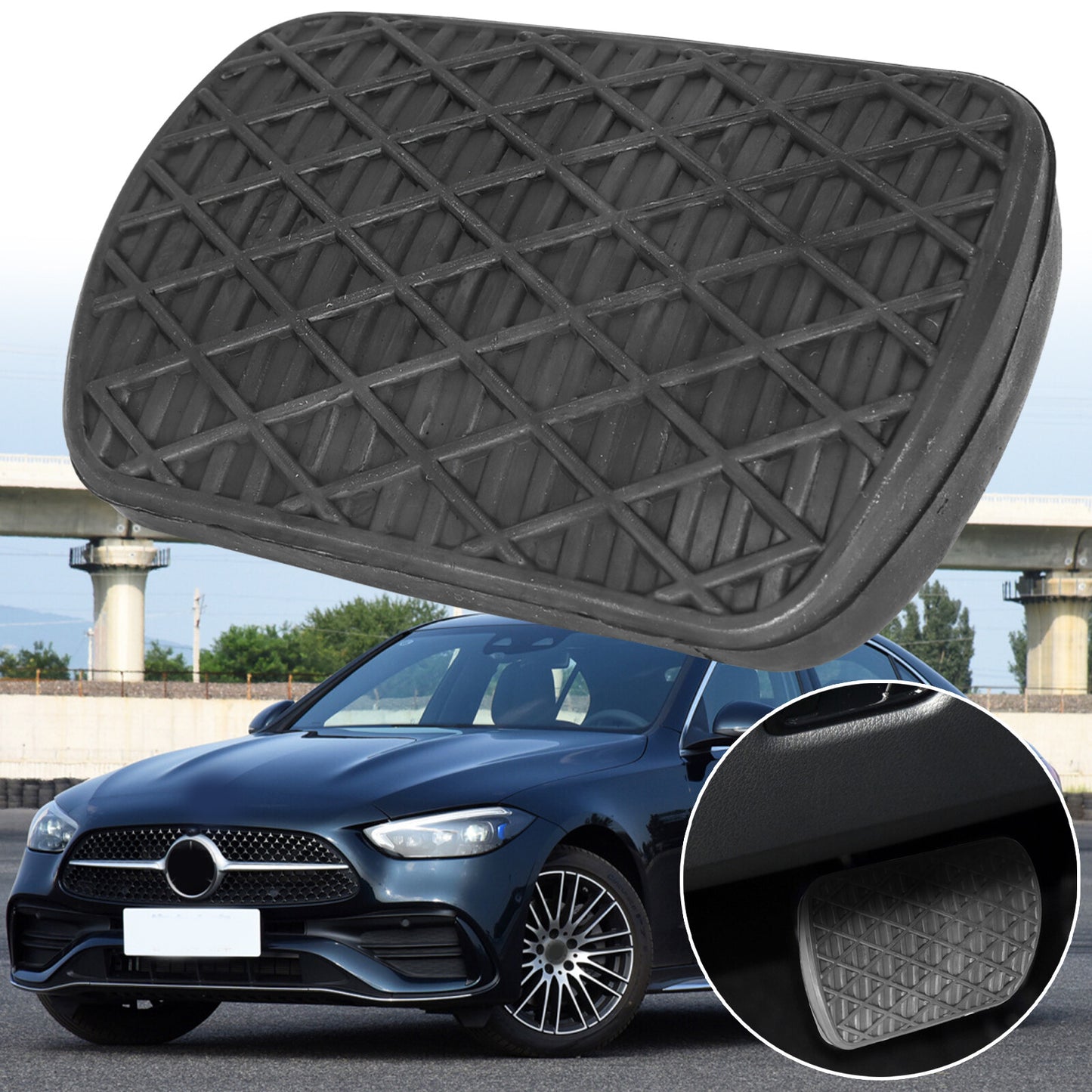 Brake Pedal Rubber Pad Cover 1232910082 for MERCEDES ML CLS E S Class Q