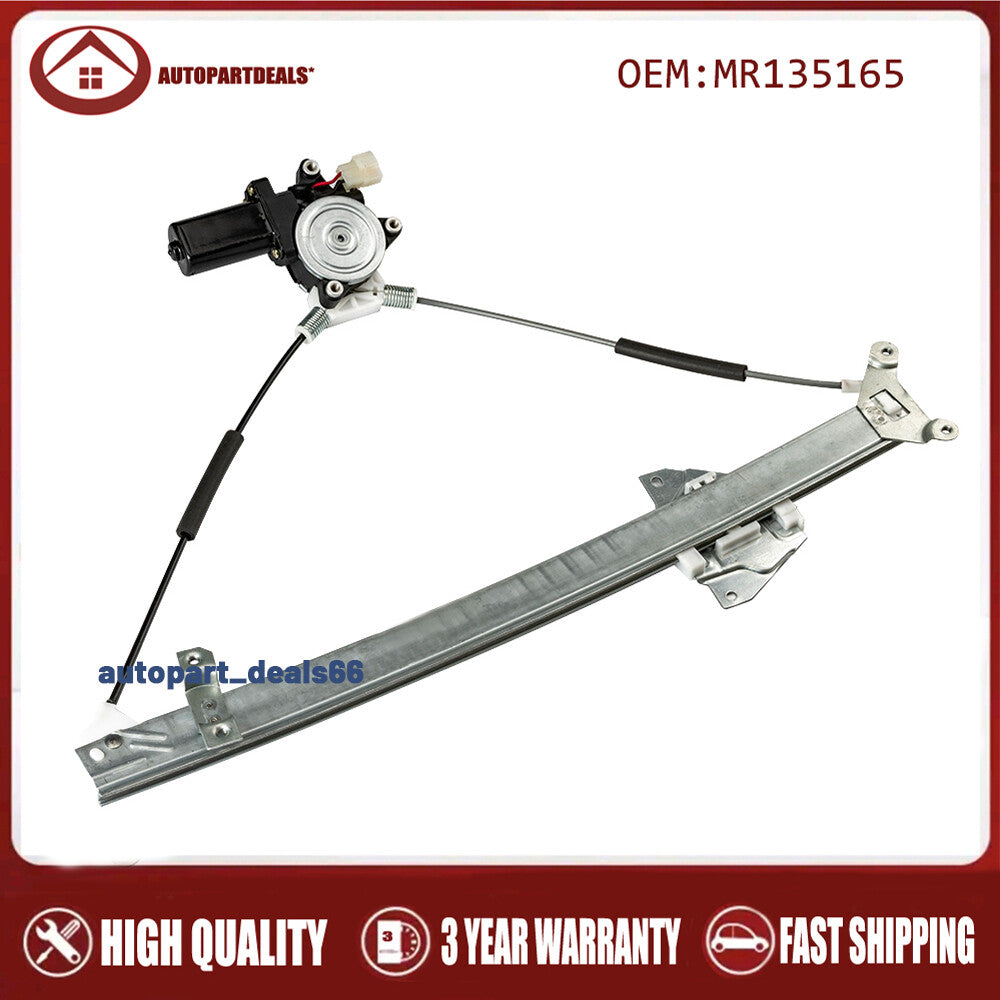 Power window adjuster with motor, left front, suitable for Mitsubishi Montero 1992-00 741-940 Q