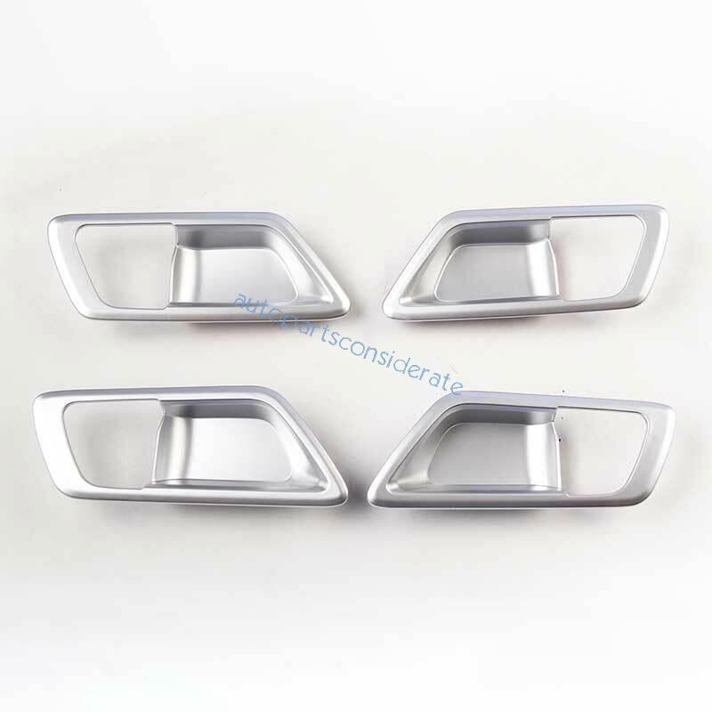 for Toyota CHR C-HR 2018-22 ABS Matt Silver Inner Door Handle Bowl Frame Trim 4X