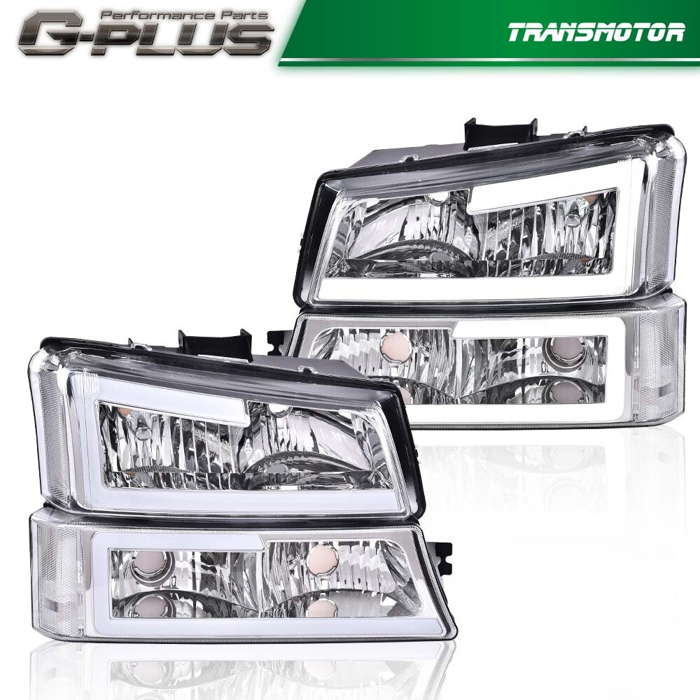 LED DRL with water-resistant and bright finish 2003-2006 Silverado 1500