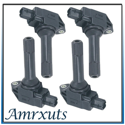 4 Ignition Coils for Subaru BRZ WRX 2.0L Legacy Outback 2.5L 2015-18 22433-AA700- n