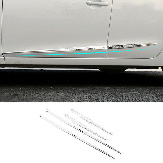for Mazda 3 Axela 2014-2018 Chrome Side Door Body Guard Molding Cover Trims