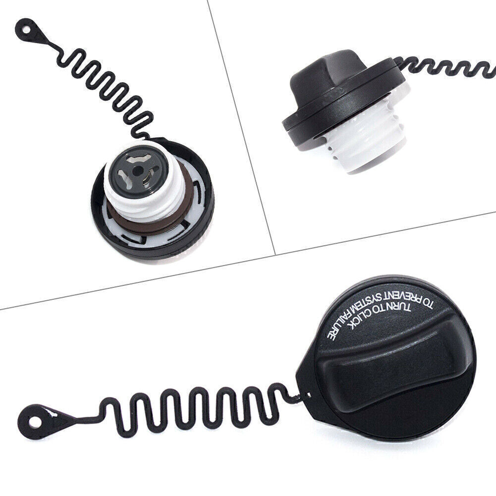 for Volvo S80 V70 XC90 XC60 XC70 31392044 Fuel Tank Gas Cap Filler Black