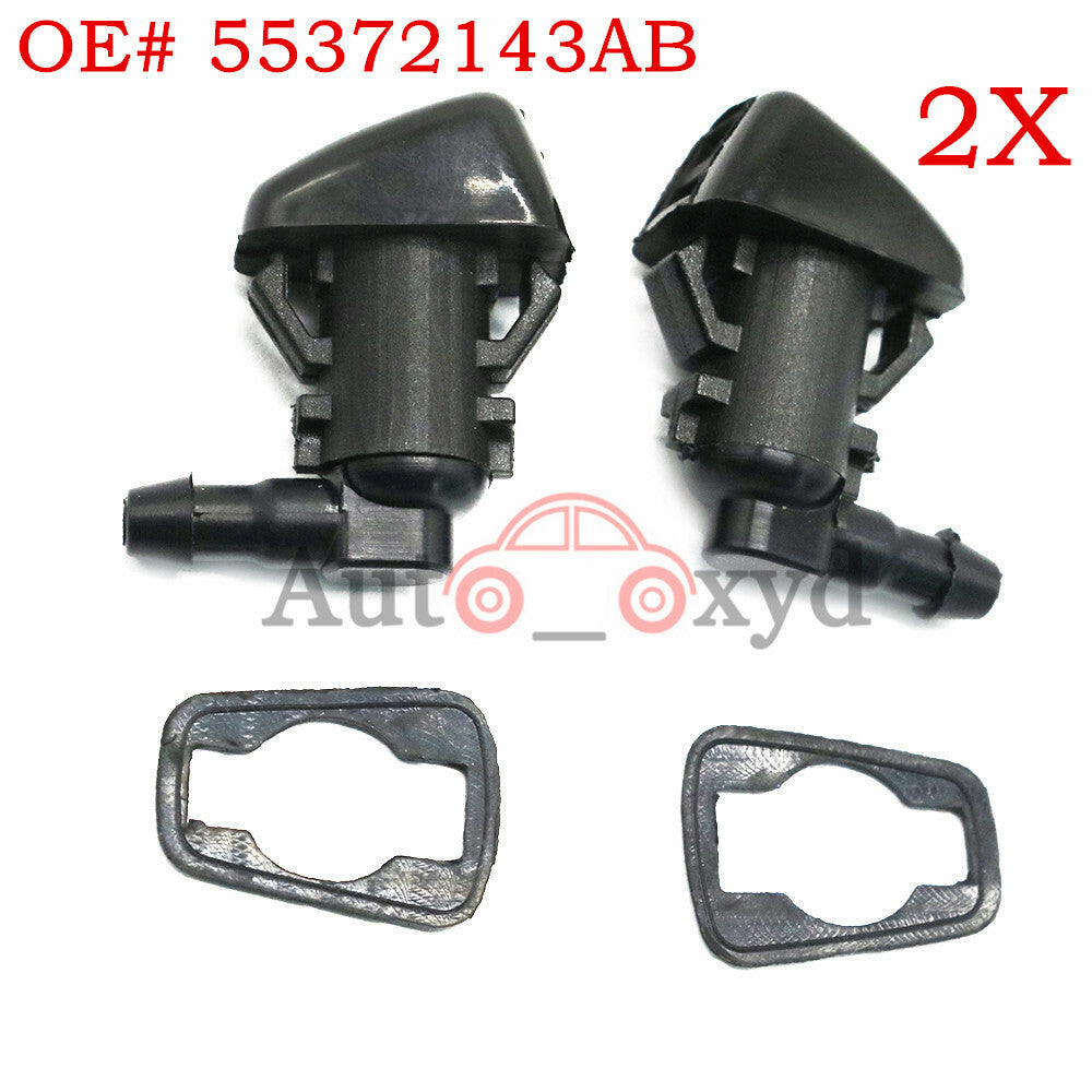 Windshied Wiper Washer Spray Jet Nozzle for Jeep Grand Cherokee 11-18 68260443AA Q