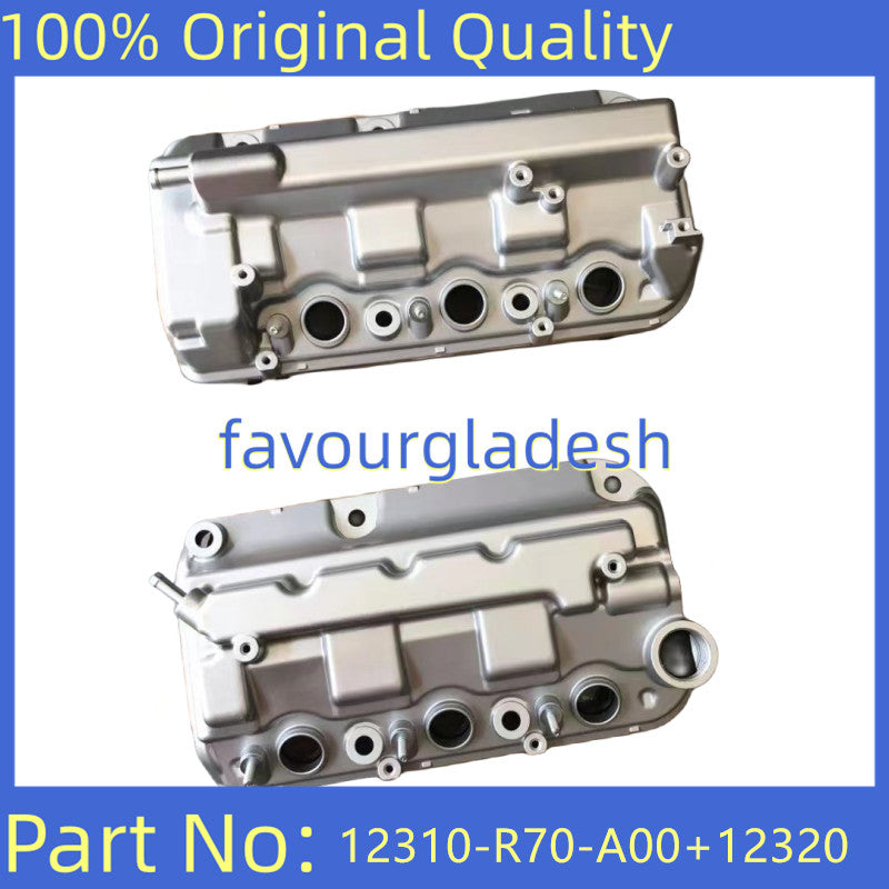 Front+Rear Engine Valve Covers for HONDA PILOT 3.5L 2012-2015 12310-R70-A00