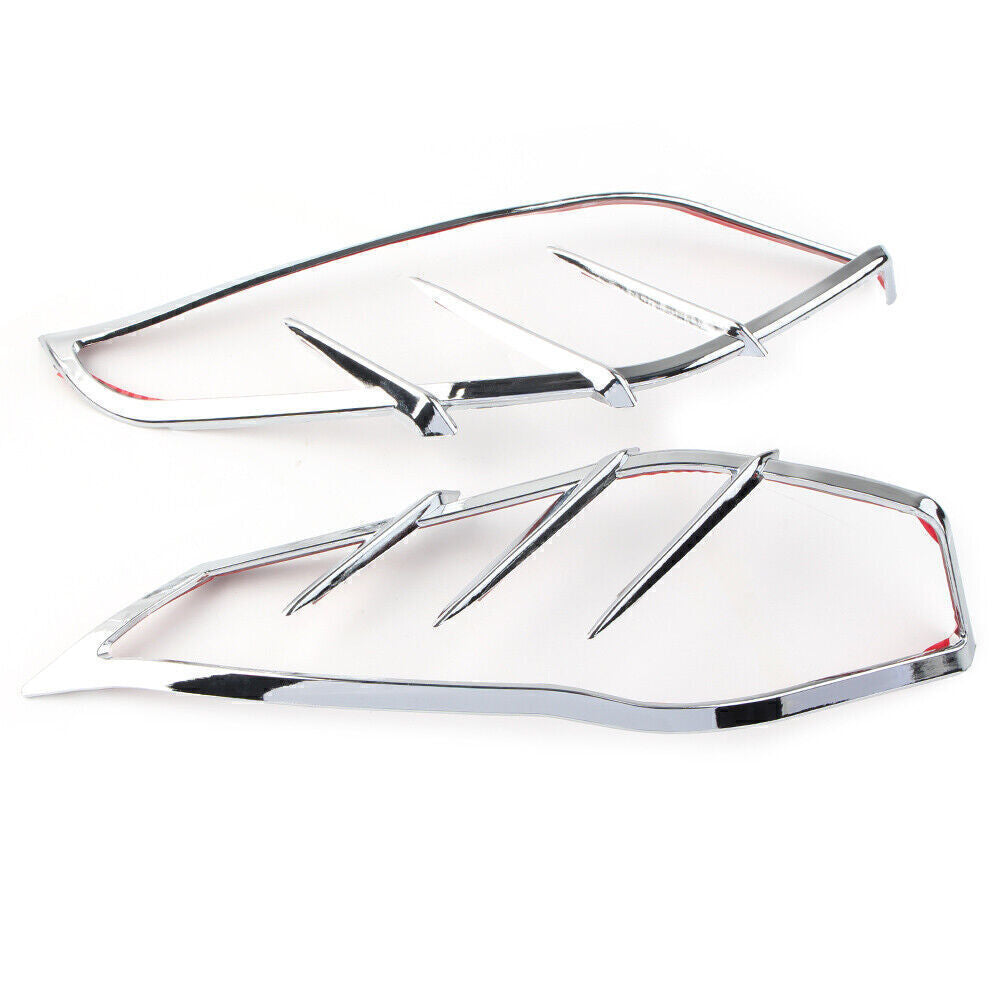 for Harley Electra Tri Glide FLHTC FLHTCUTG Chrome Mid-Frame Air Deflector Trim Q