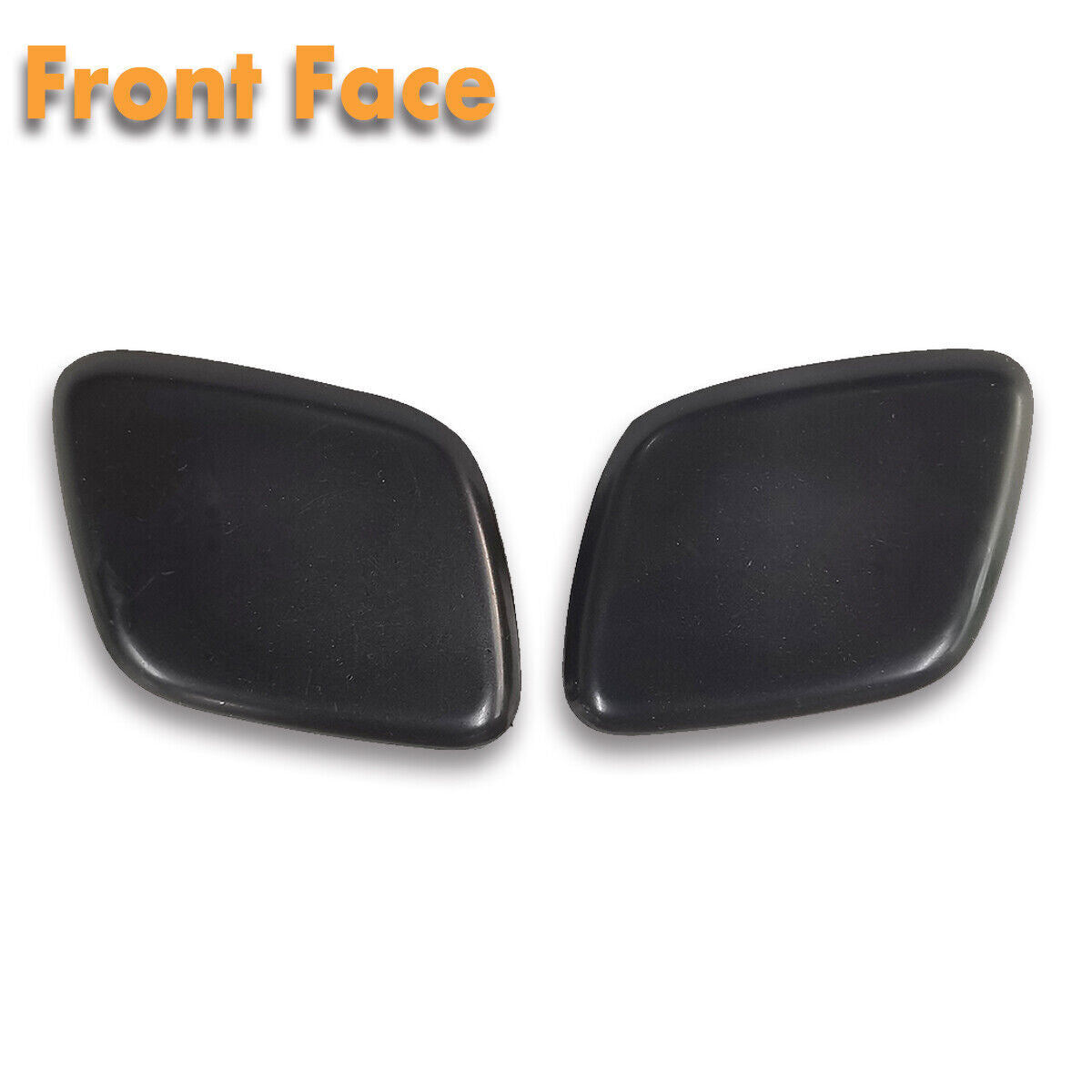 Front Bumper Headlight Washer Jet Nozzle Cover Caps L+R  for ford  Focus 2012-2018 Q