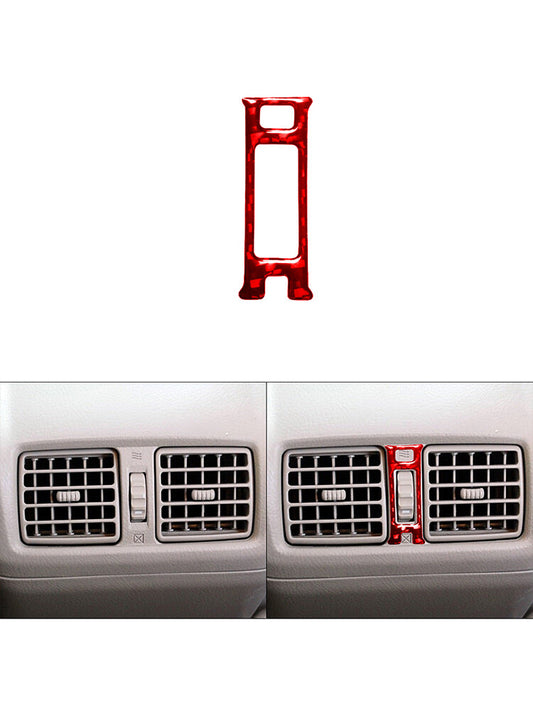 Carbon Fiber Trunk Release Surround Cover Trim for Chrysler 300 2005-2007 v
