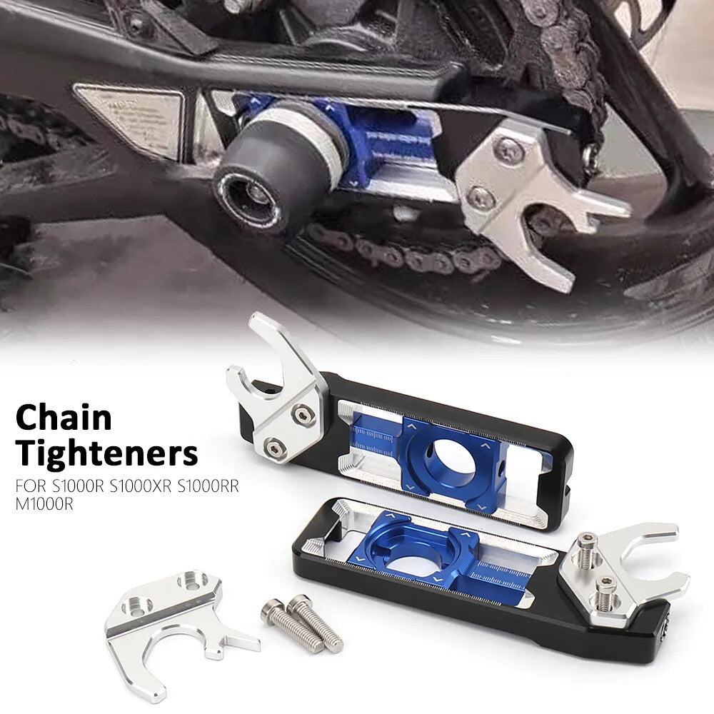 New Rear Axle Chain Adjuster Tensioners for BMW S1000RR S1000XR S1000R M1000R