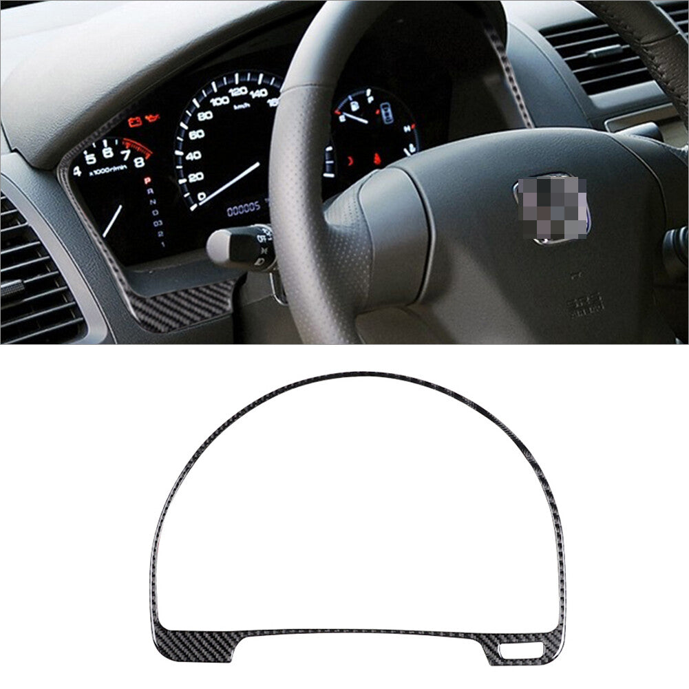 9Pcs Carbon Fiber Climate Control Panel Cover Trim for Cadillac CTS 2003-2007 v