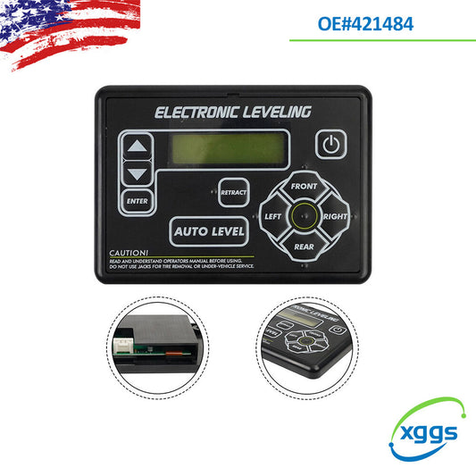 1X 421484 New Touch Control Panel for RV Ground Control TT Leveling System Q