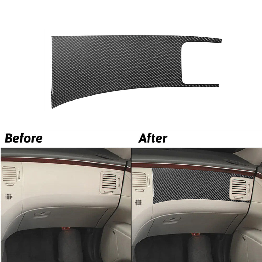 Red Carbon Fiber Inner Dashboard Air Vent Cover Trim for Hyundai Azera 2006-2011 v
