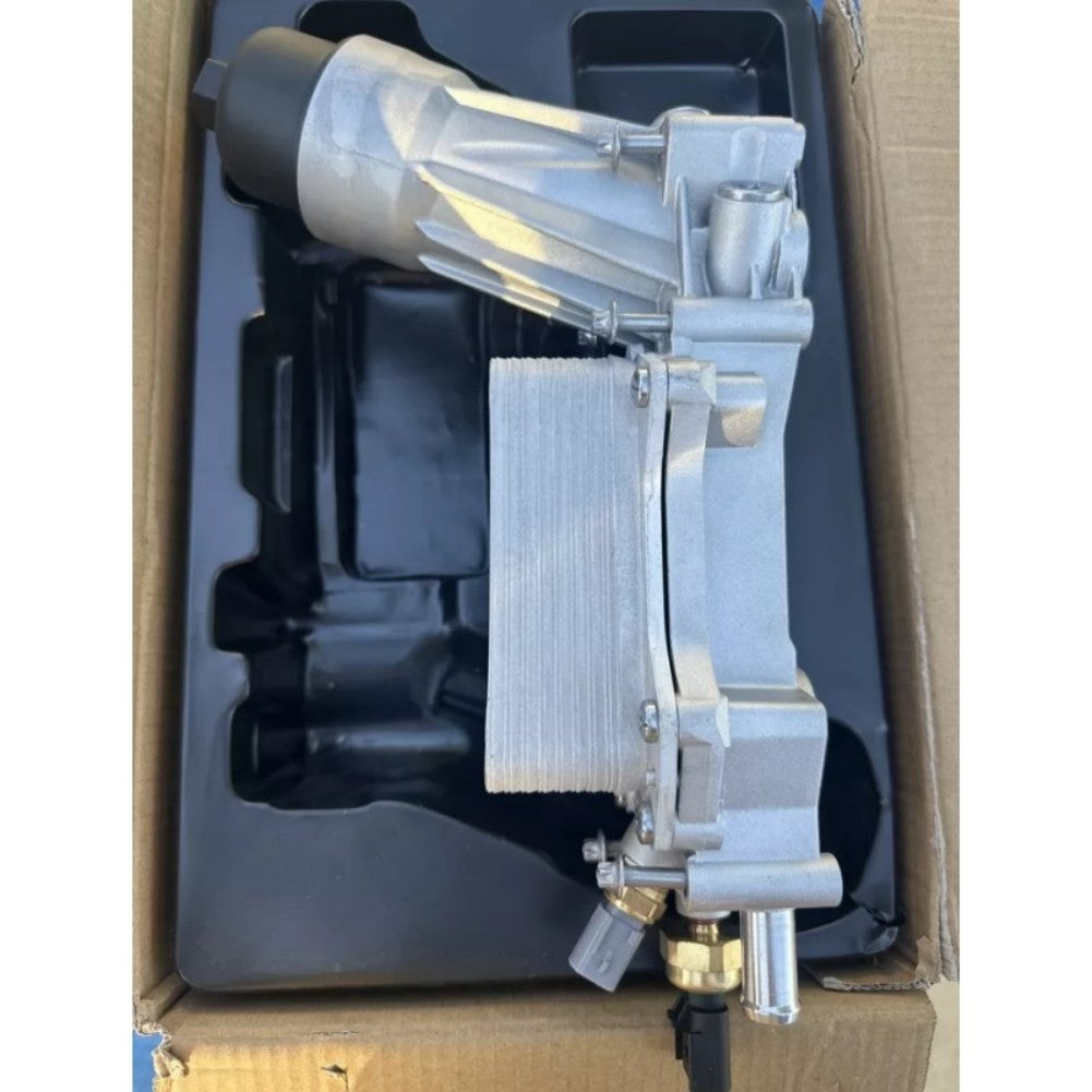 Aluminum alloy engine oil cooler housing suitable for Dodge for Chrysler for Jeep 2011-2018 Q