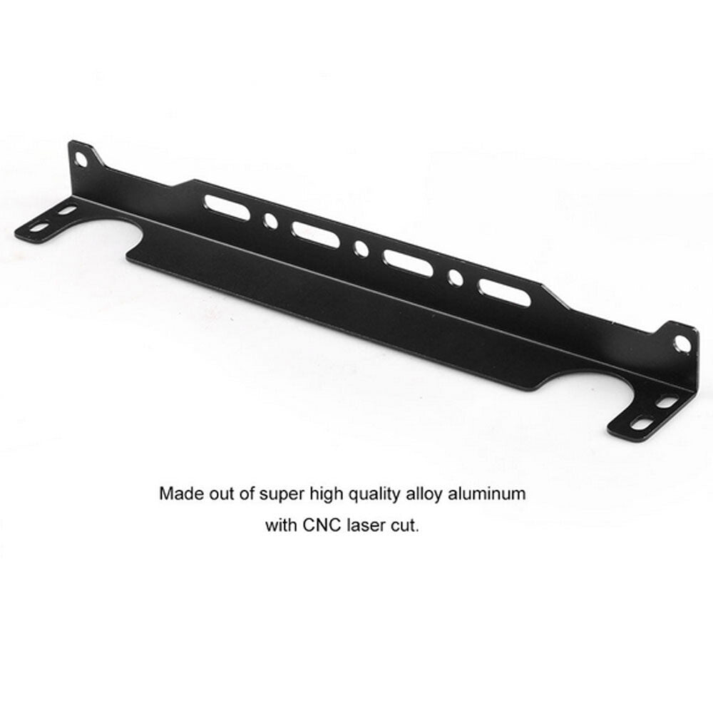 Universal Aluminum Oil Cooler Mounting Bracket for trust Type 340MM Oil Cooler Q