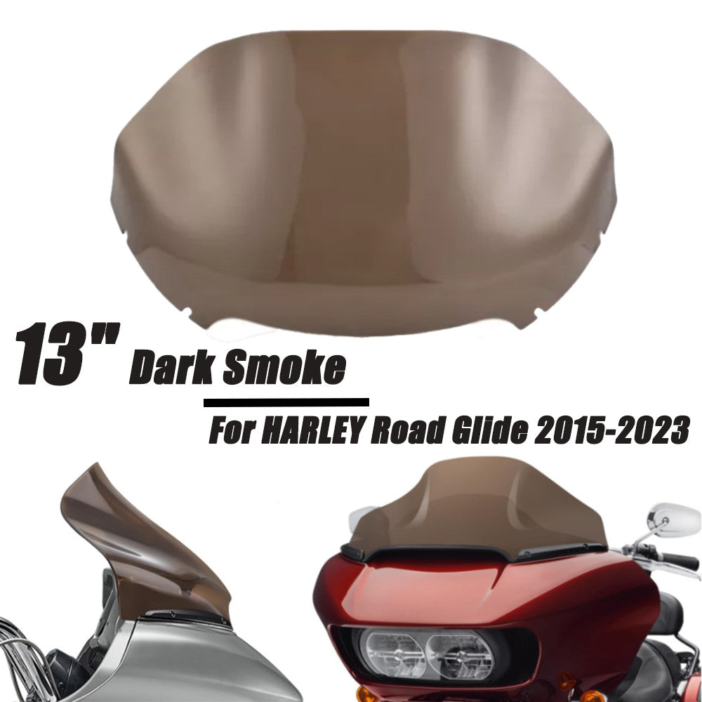 13-inch windshield suitable for Harley Road Glide FLTRX/FLTRXS 2015-2023- n