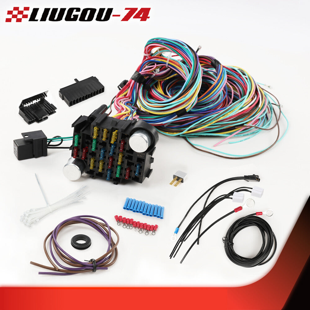 Suitable for , Hotrod, General Long Line 21 Circuit Harness- v